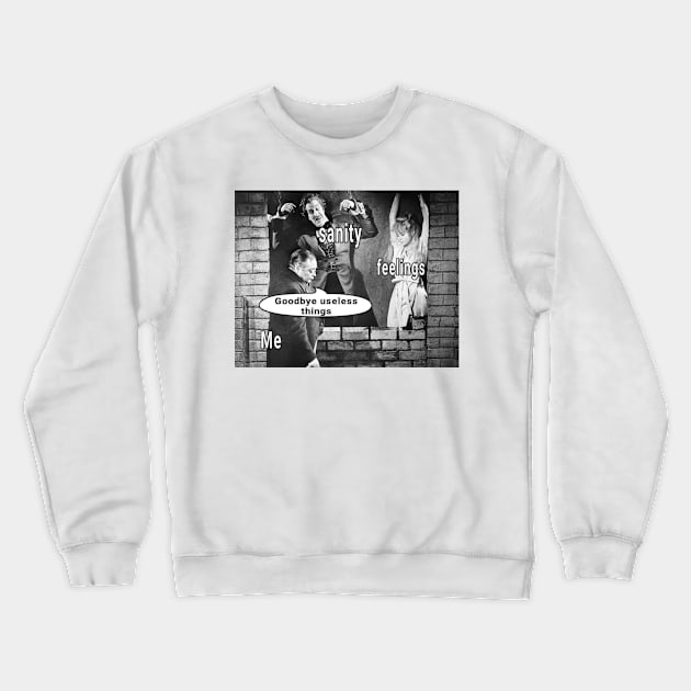 Feelings Crewneck Sweatshirt by 10 Cent Beer Knight Podcast 